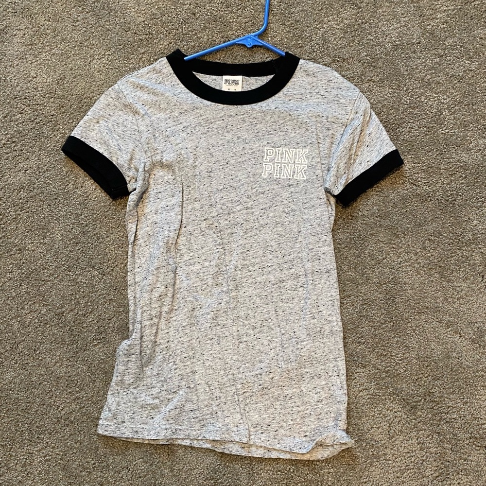 PINK grey t-shirt